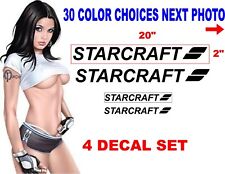 Starcraft Boat Decal Boats Decals 30 Color Options - Message Me For Other Sizes