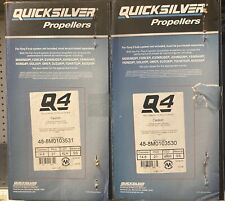 Mercury Quicksilver Q4 Revolution 4 14.6 21p Ss Set Lh Rh 4-blade Prop Rev4