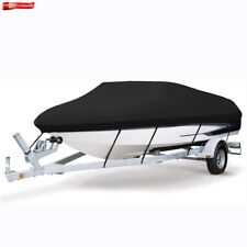 New 600d Boat Cover Heavy Marine Grade Polyester Canvas Trailerable Waterproof