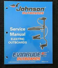 Johnson Envinrude Ec Series Electric Outboard Boat Trolling Motor Service Manual