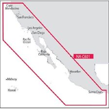 C-map Nt Na-c601 C-card Format Santa Cruz Mexico To Cape Mendocino Ca
