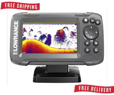 Fish Finder With Gps Wide Angle Sonar Boat Fishing Depth Transducer Plotter New