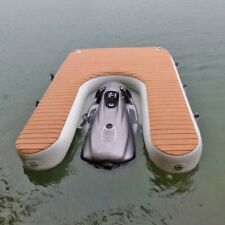Inflatable Commercial Grade Pvc Floating Sup Jet Ski Platform Dock Pier New