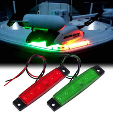 2pcs Waterproof Boat Navigation Lights Stern Lights For Boats Marine Led Light