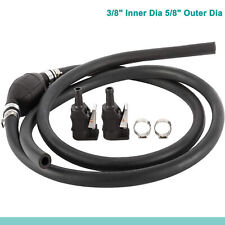 38 Fuel Gas Hose Line Assembly With Primer Bulb For Marine Outboard Boat Motor